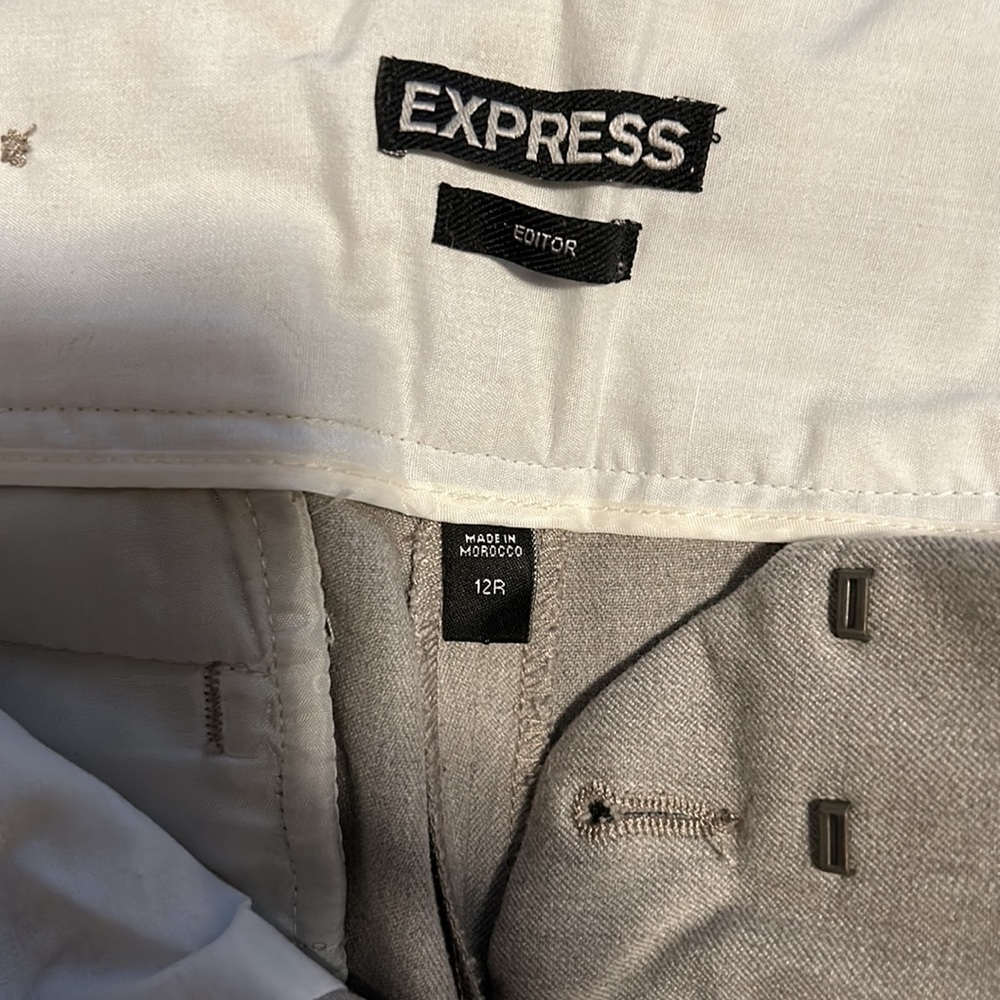 Gray Express women’s editor slacks - Picture 3 of 4